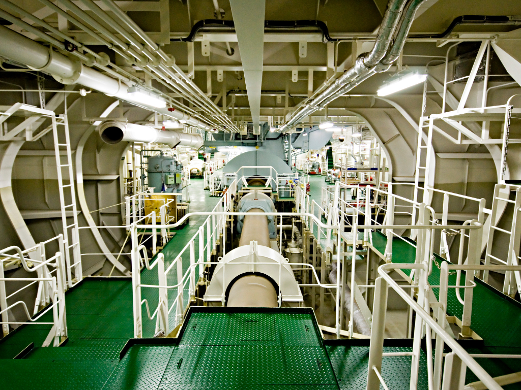 ship engine room