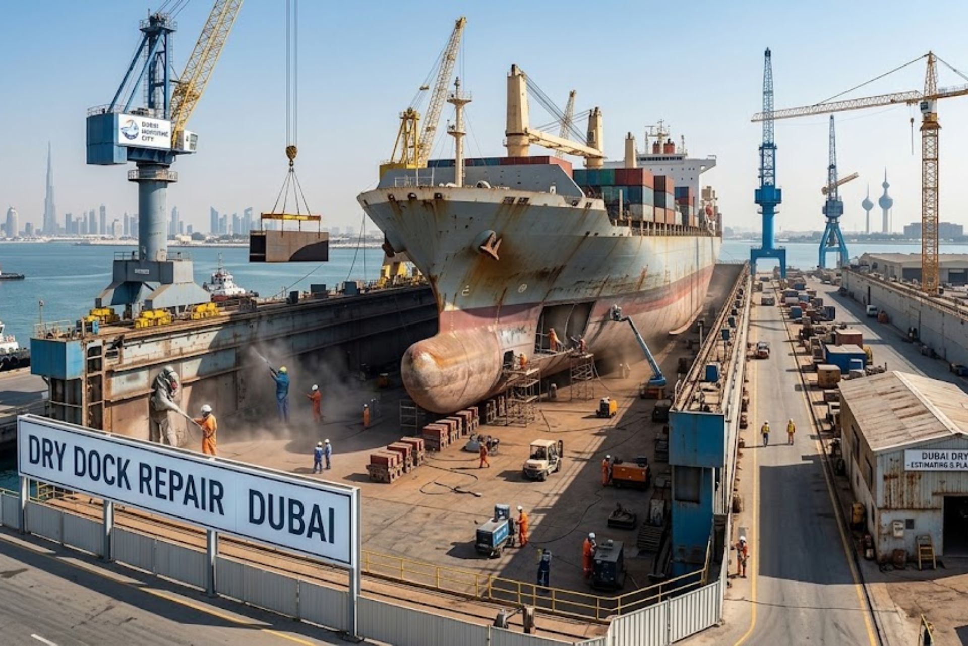 drydock repair Dubai
